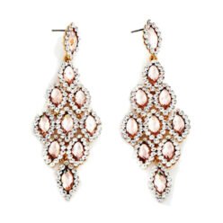 Wedding Jewellery Crystal Drop Earrings