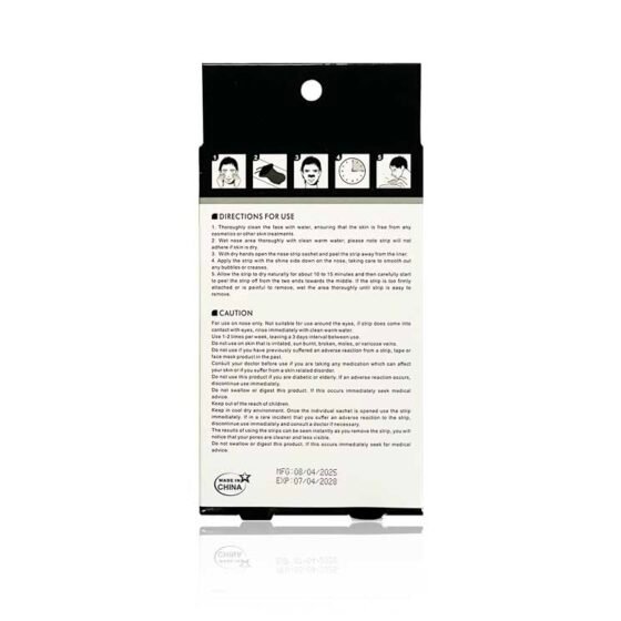 Deep Cleansing Nose Pore Strips for Men