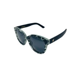 White & Black Tortoiseshell Fashion Unisex Sunglasses