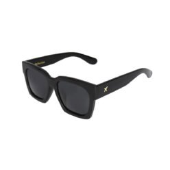 Bronte Black Square Rim Fashion Unisex Sunglasses