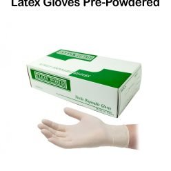 Disposable Latex Powdered Gloves