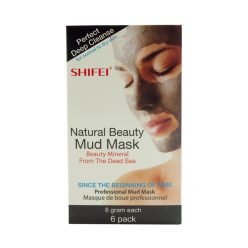 Shifei Deep Cleansing Facial Mud Mask for Normal to Dry Skin 6 x 8gr Masks