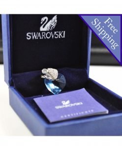 Swarovski Elements Crystal Blue Heart Shape Pendant