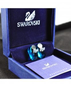 Swarovski Elements Crystal Navy Blue Shoes Pendant