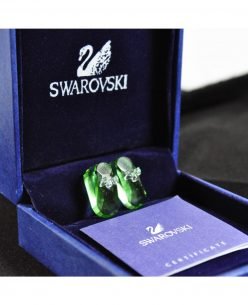 Swarovski Elements Crystal Green Shoes Pendant