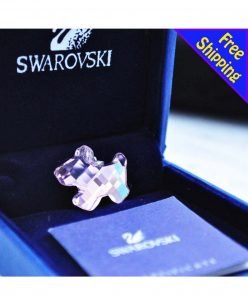 Swarovski Elements Crystal Little Red Dog Pendant