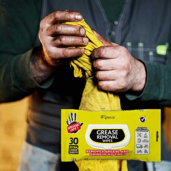 Grease Off Wipes Hand Degreaser